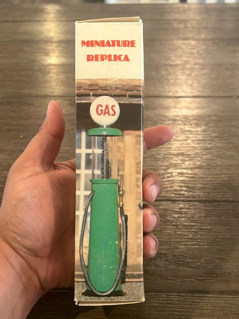 Vintage 1980 John Deere Miniature Gas Pump Replica